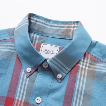 B.D CHECK SHIRT *ブルーチェック*