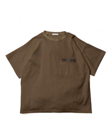 ZIP BIG S/S Tee *オリーブドラブ*