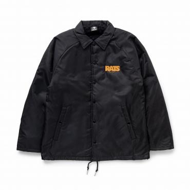 BOA COACH JKT "RATS WAY OF LIFE" BLACK/MARIGOLD*