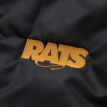 BOA COACH JKT "RATS WAY OF LIFE" BLACK/MARIGOLD*