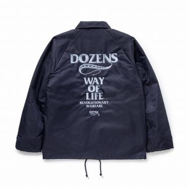 BOA COACH JKT "RATS WAY OF LIFE" NAVY/PEARL BLUE*