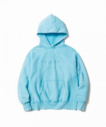 "ICE LOGO" HOODIE *サックス*