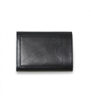 LEATHER FOLDED WALLET *ブラック*