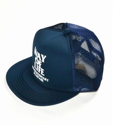 WAY OF LIFE MESH CAP *ネイビー*